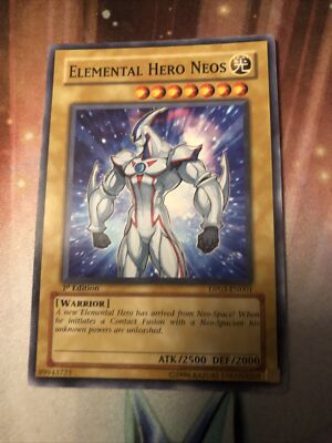 1x (LP) Elemental Hero Neos - DP03-EN001 - Common - 1st Edition  YuGiOh-image