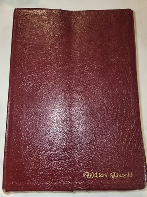 The NIV Study Bible Zondervan Red Letter Edition 1985 Leather Bound W/Thumbnails-image