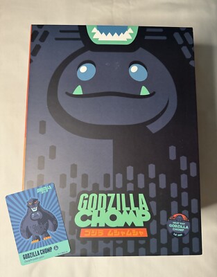 Abominable Toys Heat Ray Godzilla Chomp Vinyl Figure w/ Card LE 350-image