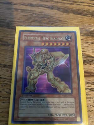Elemental Hero Bladedge YSD-EN019 Starter Deck 2006 1st Edition-image