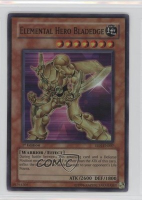 SR - Elemental HERO Bladedge 1st Ed. YuGiOh Energy #EEN-EN007 2005 2u3-image