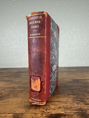 Geological Observations by Charles Darwin, 1897 D.APPLETON-FOLD OUT MAP/DIAGRAMS-image